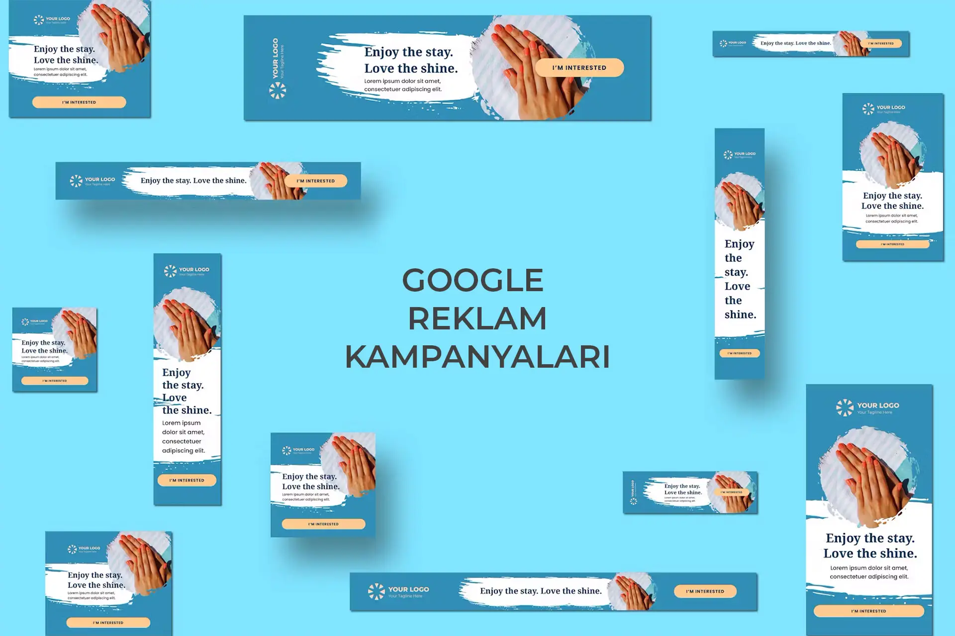 Google Ads - Çeşitli formatlarda Google reklam kampanyaları örnekleri